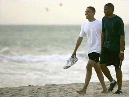 Obama and Reggie